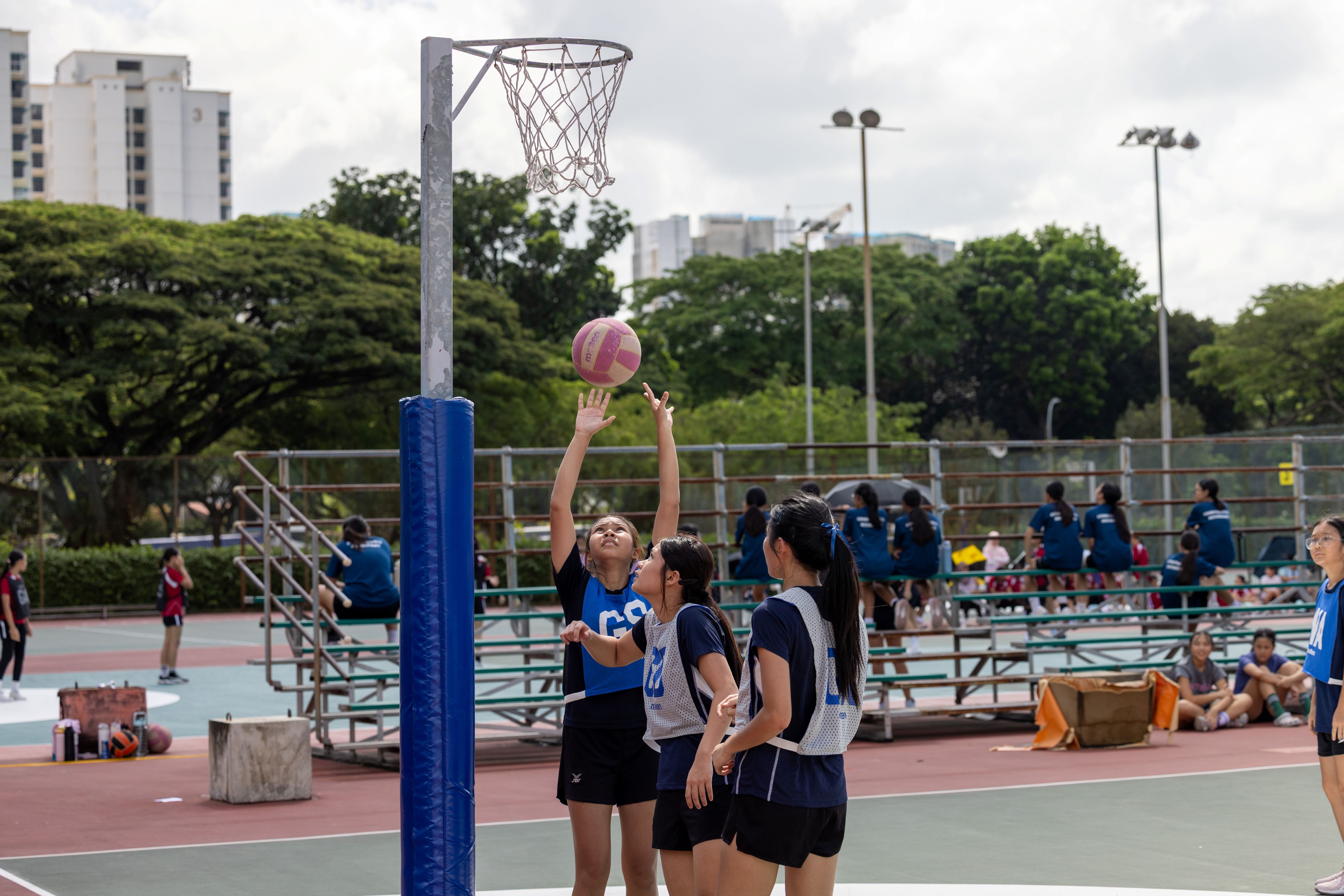 making a shot